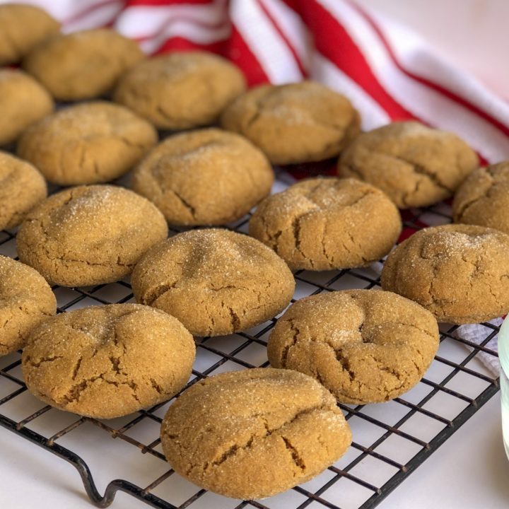 Soft & Chewy Gingersnap Cookies - Alex Daynes