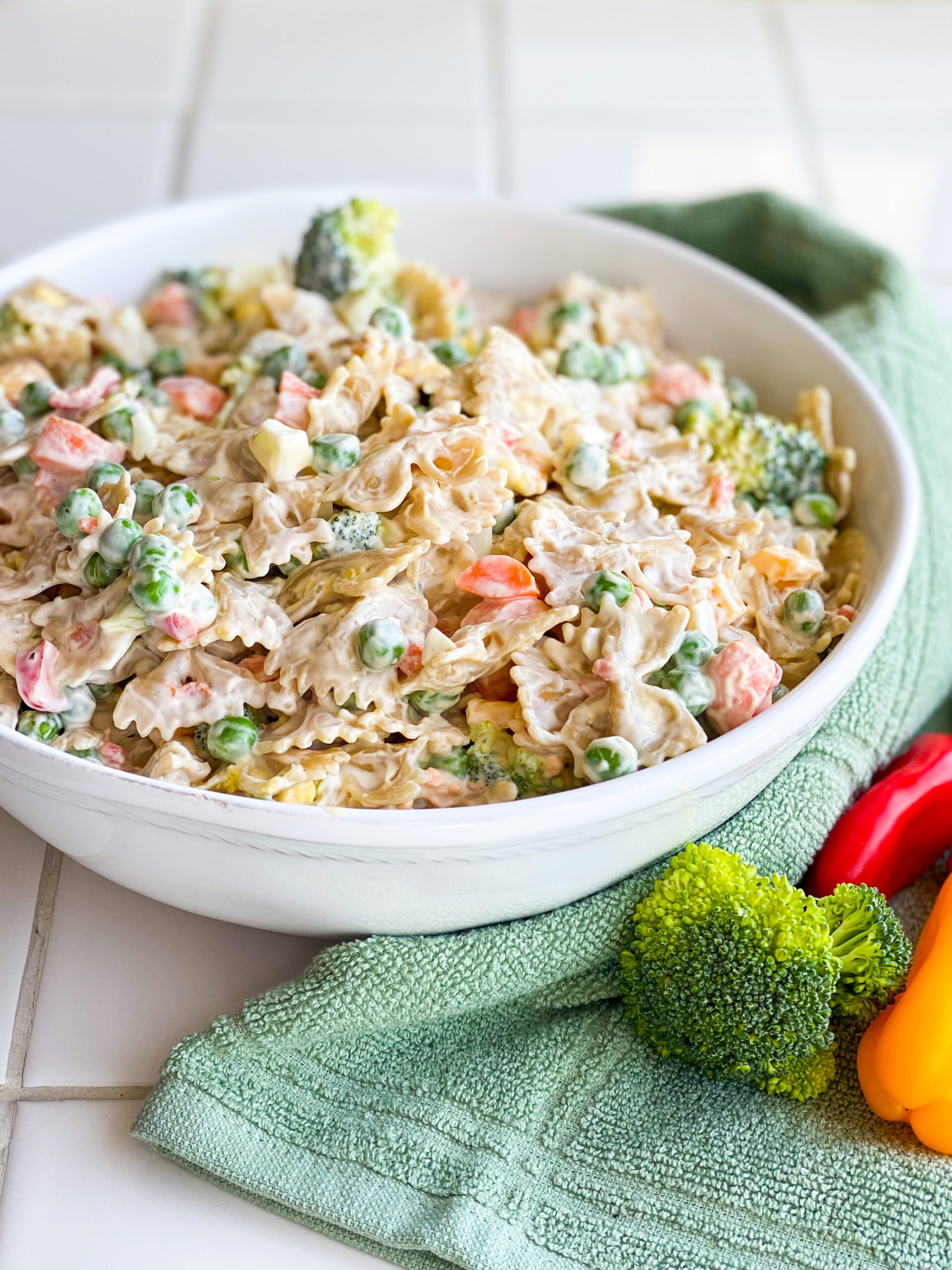 Creamy Bow Tie Pasta Salad Alex Daynes