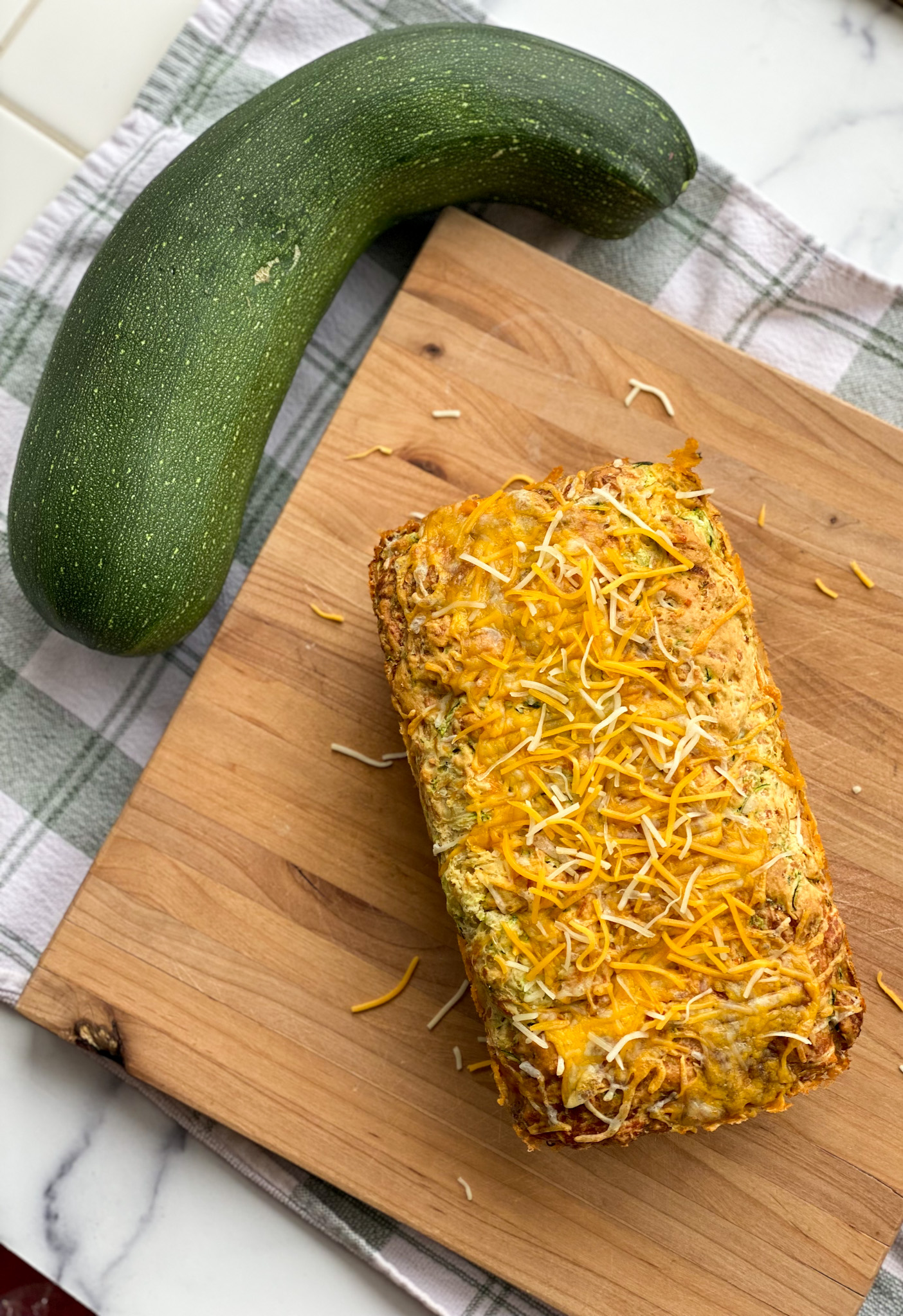 Cheddar Zucchini Bread - Alex Daynes