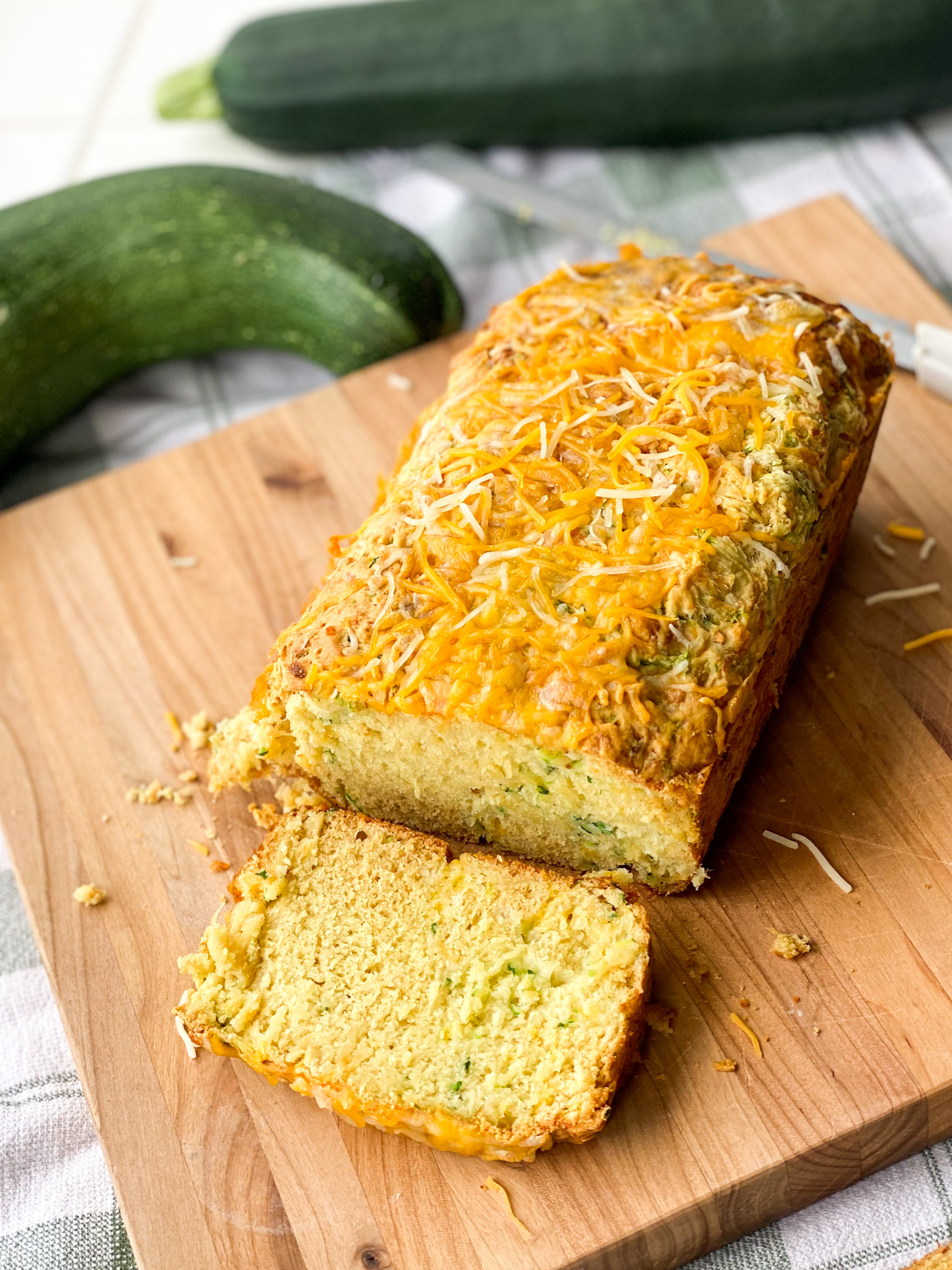 Cheddar Zucchini Bread - Alex Daynes