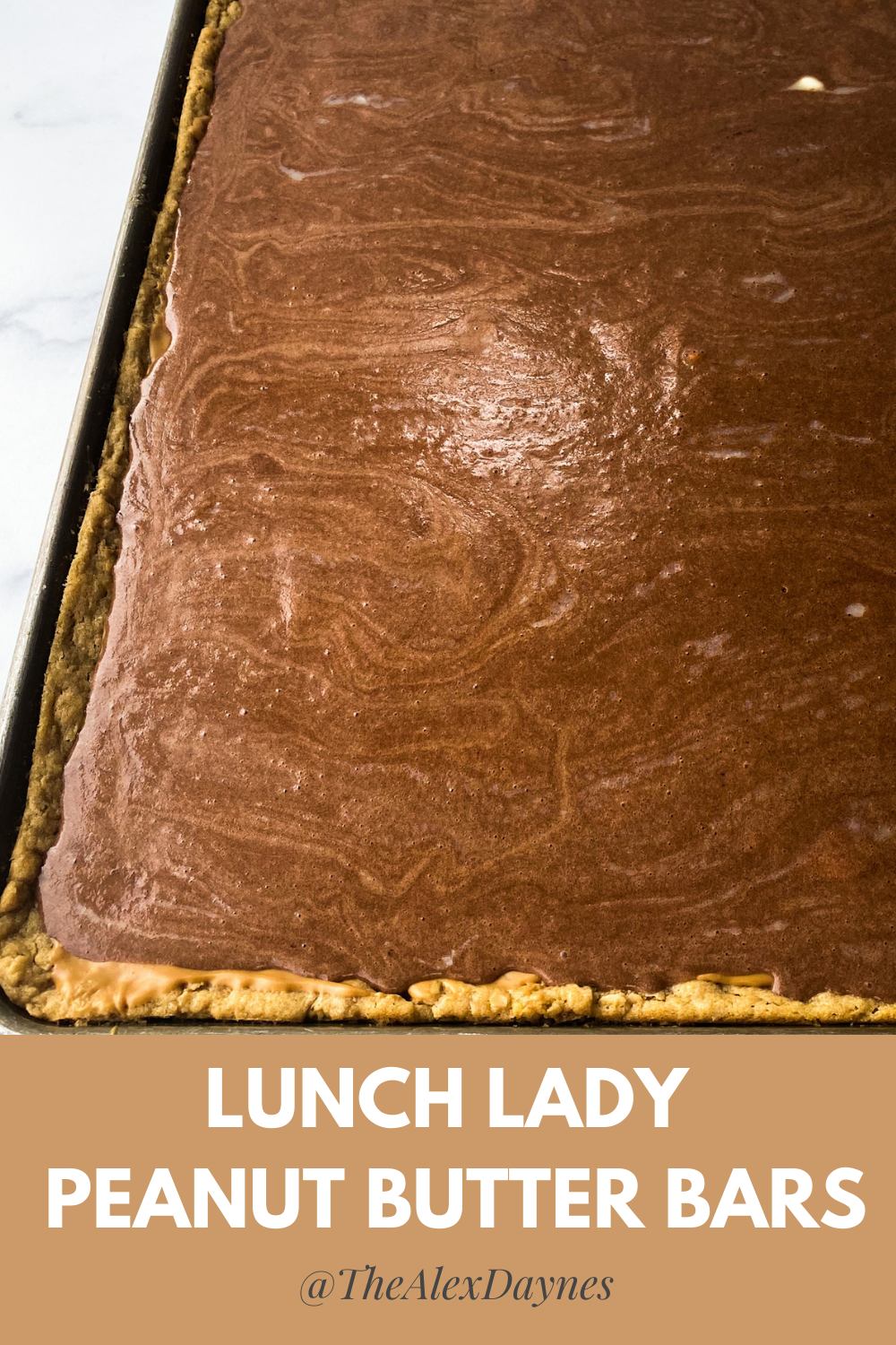 Lunch Lady Peanut Butter Bars - Alex Daynes