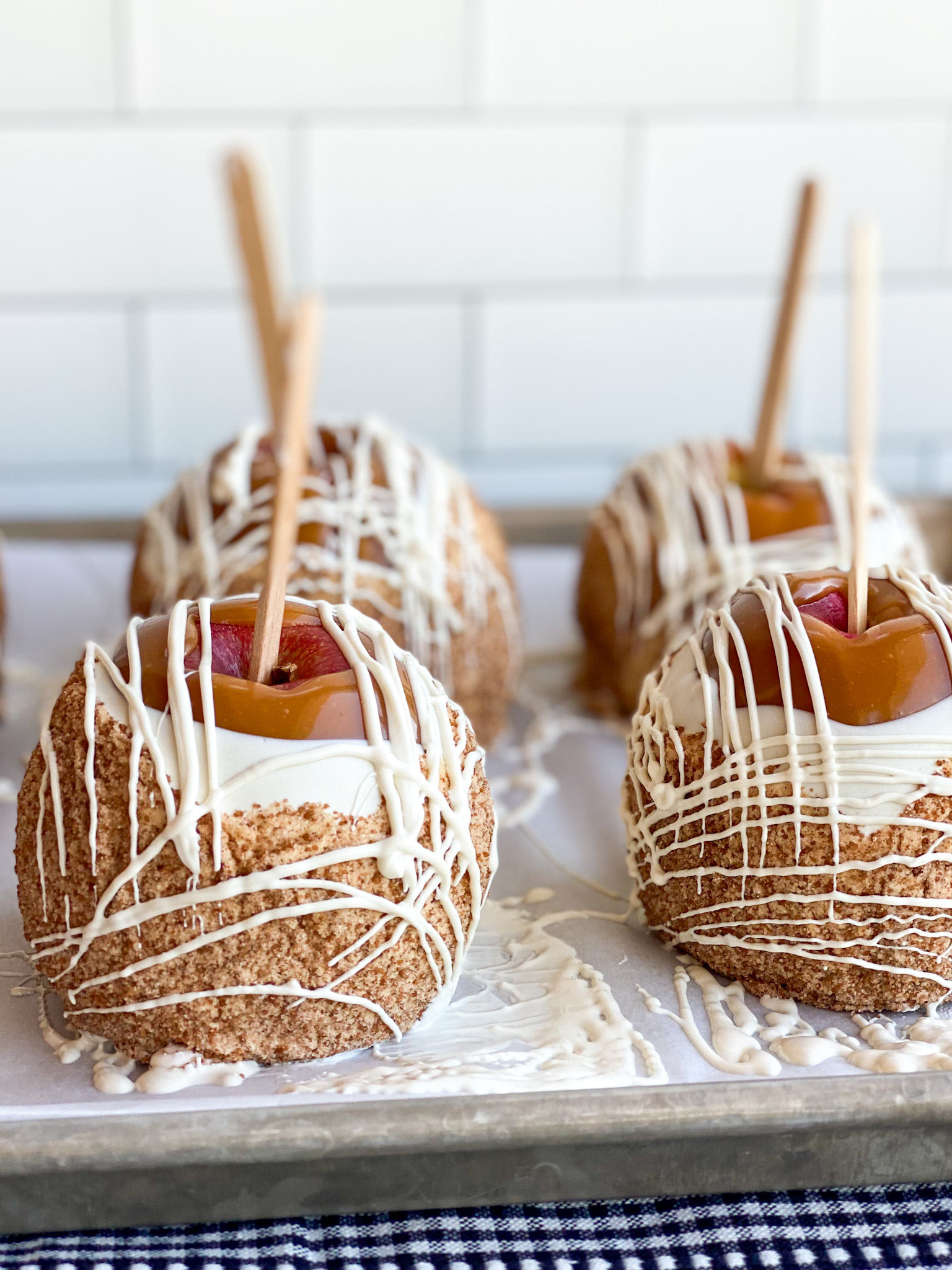Candy Apple Sticks are used for caramel or candy apples and even